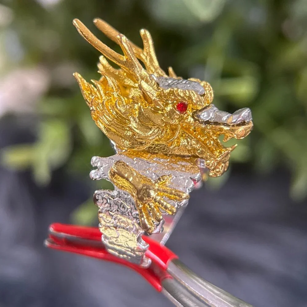 Silver/Gold‎ Dragon Ring